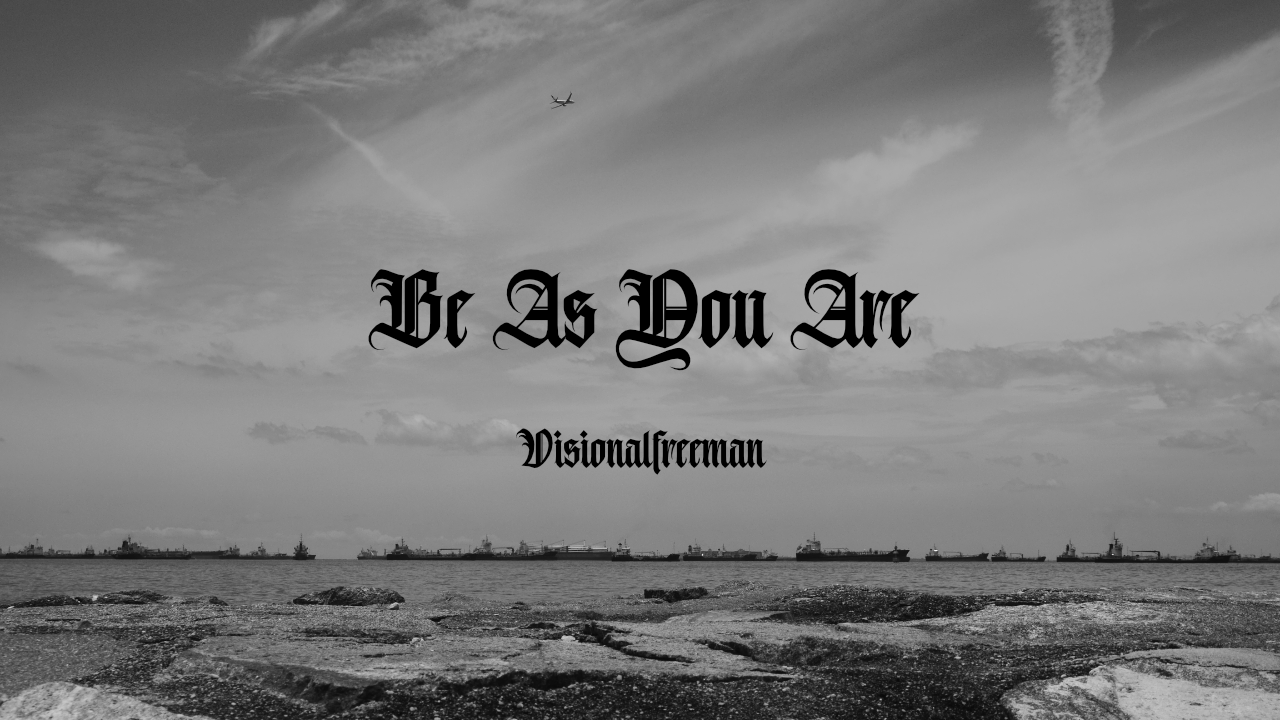 be as you are - cover